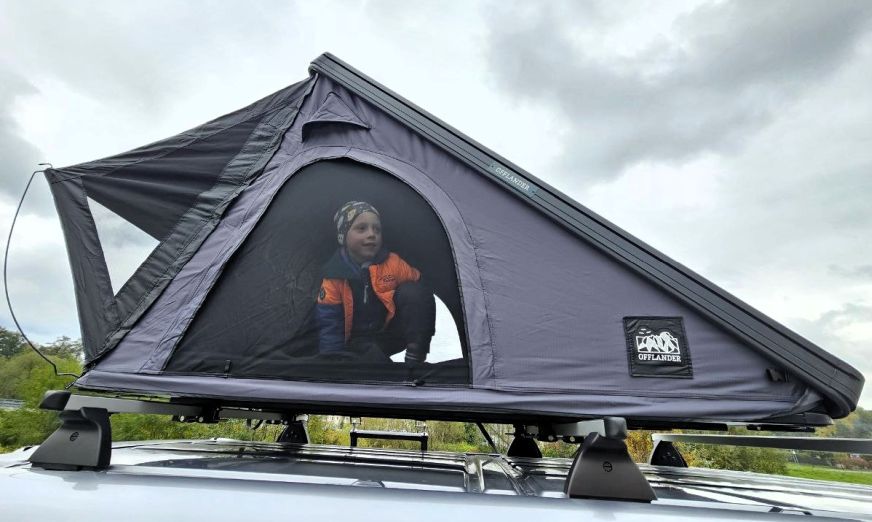 Offlander Triangle Slim - ekspresowy namiot dachowy 2